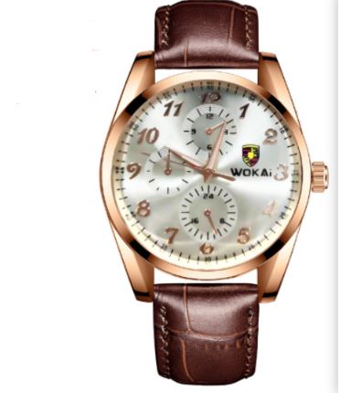 Men's Quartz Business and Sports Watches with Belts