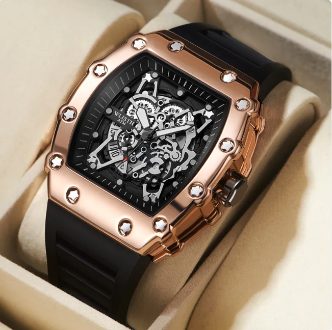 Hollow Sports Luminous Men's Quartz Watch