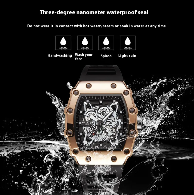 Hollow Sports Luminous Men's Quartz Watch
