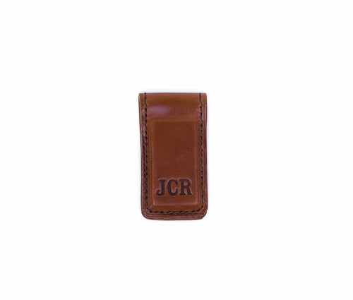 Hand Sewn Magnetic Money Clip