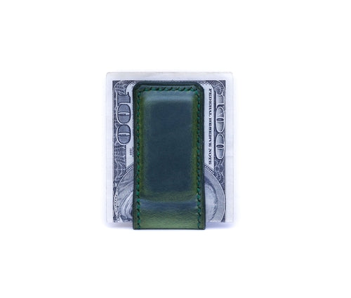 Hand Sewn Magnetic Money Clip