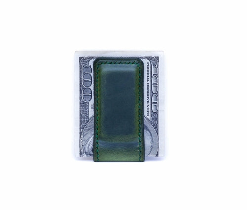Hand Sewn Magnetic Money Clip