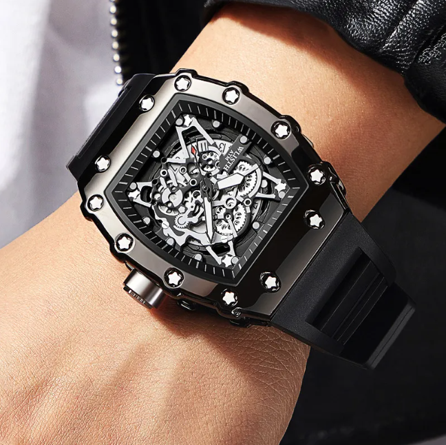 Hollow Sports Luminous Men's Quartz Watch
