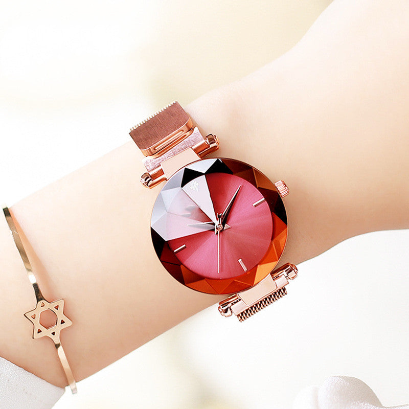 Mesh Belt Quartz Watch for Women
